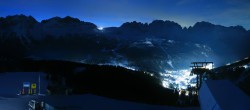 Archived image Webcam Panoramic view Madonna di Campiglio: Pradalago 05:00