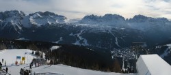 Archived image Webcam Panoramic view Madonna di Campiglio: Pradalago 09:00