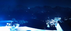 Archived image Webcam Panoramic view Madonna di Campiglio: Pradalago 23:00