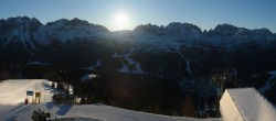 Archived image Webcam Panoramic view Madonna di Campiglio: Pradalago 07:00