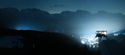 Archived image Webcam Panoramic view Madonna di Campiglio: Pradalago 23:00