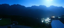 Archiv Foto Webcam Madonna di Campiglio - Bergstation Pradalago 01:00