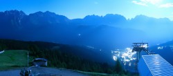 Archived image Webcam Panoramic view Madonna di Campiglio: Pradalago 23:00