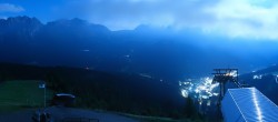 Archived image Webcam Panoramic view Madonna di Campiglio: Pradalago 01:00