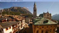 Archived image Webcam Cortina d&#39;Ampezzo: Pedestrian zone 08:00
