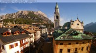 Archived image Webcam Cortina d&#39;Ampezzo: Pedestrian zone 10:00