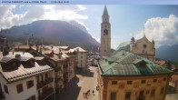 Archived image Webcam Cortina d&#39;Ampezzo: Pedestrian zone 09:00