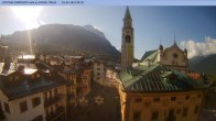 Archived image Webcam Cortina d&#39;Ampezzo: Pedestrian zone 07:00