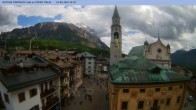 Archiv Foto Webcam Fußgängerzone: Cortina d&#39;Ampezzo 13:00