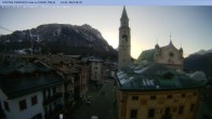 Archiv Foto Webcam Cortina d&#39;Ampezzo: Fußgängerzone 07:00