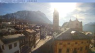 Archiv Foto Webcam Cortina d&#39;Ampezzo: Fußgängerzone 09:00