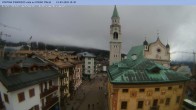 Archiv Foto Webcam Cortina d&#39;Ampezzo: Fußgängerzone 09:00