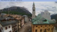 Archived image Webcam Cortina d&#39;Ampezzo: Pedestrian zone 08:00
