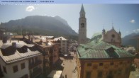 Archiv Foto Webcam Cortina d&#39;Ampezzo: Fußgängerzone 09:00