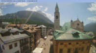 Archiv Foto Webcam Cortina d&#39;Ampezzo: Fußgängerzone 11:00
