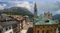 Archiv Foto Webcam Cortina d&#39;Ampezzo: Fußgängerzone 13:00