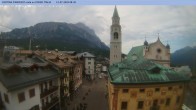 Archived image Webcam Cortina d&#39;Ampezzo: Pedestrian zone 07:00