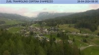 Archiv Foto Webcam Cortina d&#39;Ampezzo: Skisprungschanze 07:00
