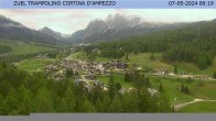 Archiv Foto Webcam Cortina d&#39;Ampezzo: Skisprungschanze 07:00