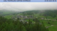 Archived image Webcam Cortina d&#39;Ampezzo: View from ski jump area 07:00