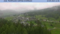 Archived image Webcam Cortina d&#39;Ampezzo: View from ski jump area 11:00