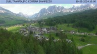 Archiv Foto Webcam Cortina d&#39;Ampezzo: Skisprungschanze 09:00