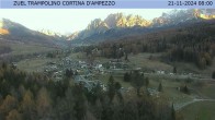 Archiv Foto Webcam Cortina d&#39;Ampezzo: Skisprungschanze 07:00