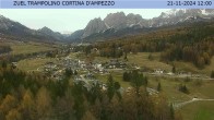 Archiv Foto Webcam Cortina d&#39;Ampezzo: Skisprungschanze 11:00