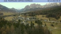 Archived image Webcam Cortina d&#39;Ampezzo: View from ski jump area 07:00