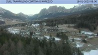 Archiv Foto Webcam Cortina d&#39;Ampezzo: Skisprungschanze 08:00