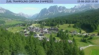 Archiv Foto Webcam Cortina d&#39;Ampezzo: Skisprungschanze 09:00