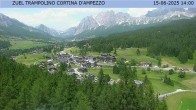 Archiv Foto Webcam Cortina d&#39;Ampezzo: Skisprungschanze 13:00