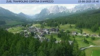 Archiv Foto Webcam Cortina d&#39;Ampezzo: Skisprungschanze 15:00