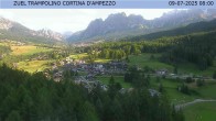 Archiv Foto Webcam Cortina d&#39;Ampezzo: Skisprungschanze 07:00