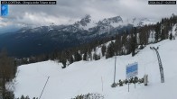 Archiv Foto Webcam Cortina d&#39;Ampezzo: Weltcup-Piste Olympia delle Tofana 09:00
