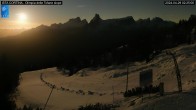 Archiv Foto Webcam Cortina d&#39;Ampezzo: Weltcup-Piste Olympia delle Tofana 01:00