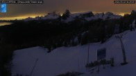 Archived image Webcam Cortina d&#39;Ampezzo: World Cup slope from Rifugio Duca d&#39;Aosta 03:00