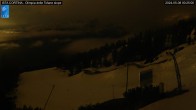 Archived image Webcam Cortina d&#39;Ampezzo: World Cup slope from Rifugio Duca d&#39;Aosta 23:00