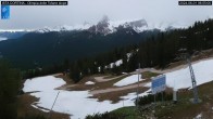 Archived image Webcam Cortina d&#39;Ampezzo: World Cup slope from Rifugio Duca d&#39;Aosta 06:00