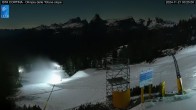 Archiv Foto Webcam Cortina d&#39;Ampezzo: Weltcup-Piste Olympia delle Tofana 23:00