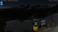 Archived image Webcam Cortina d&#39;Ampezzo: World Cup slope from Rifugio Duca d&#39;Aosta 05:00