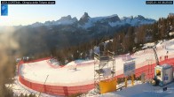 Archiv Foto Webcam Cortina d&#39;Ampezzo: Weltcup-Piste Olympia delle Tofana 02:00