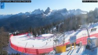 Archiv Foto Webcam Cortina d&#39;Ampezzo: Weltcup-Piste Olympia delle Tofana 14:00