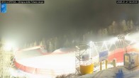 Archived image Webcam Cortina d&#39;Ampezzo: World Cup slope from Rifugio Duca d&#39;Aosta 01:00