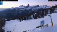 Archiv Foto Webcam Cortina d&#39;Ampezzo: Weltcup-Piste Olympia delle Tofana 06:00