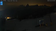 Archiv Foto Webcam Cortina d&#39;Ampezzo: Weltcup-Piste Olympia delle Tofana 19:00