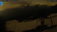 Archived image Webcam Cortina d&#39;Ampezzo: World Cup slope from Rifugio Duca d&#39;Aosta 01:00