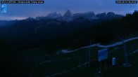 Archived image Webcam Cortina d&#39;Ampezzo: World Cup slope from Rifugio Duca d&#39;Aosta 03:00