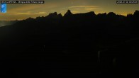 Archived image Webcam Cortina d&#39;Ampezzo: World Cup slope from Rifugio Duca d&#39;Aosta 23:00