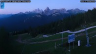 Archived image Webcam Cortina d&#39;Ampezzo: World Cup slope from Rifugio Duca d&#39;Aosta 03:00